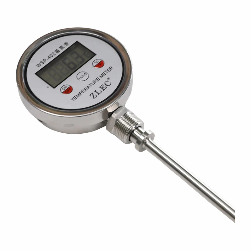 Et bimetallisk termometer